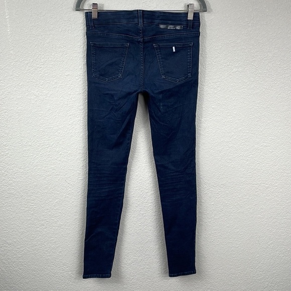 Stella McCartney Dark Wash Skinny Jeans Mid Rise Sz 27 - Picture 3 of 13